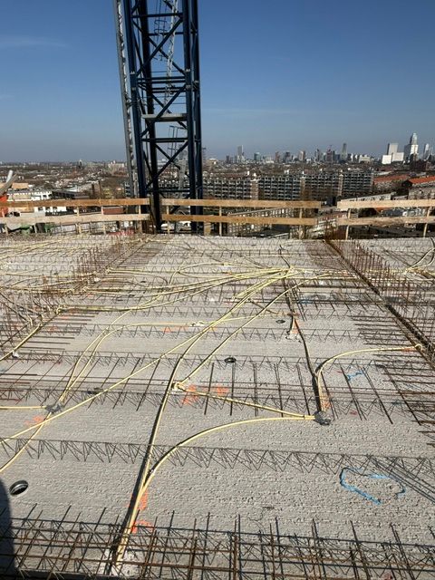 Elektrische installatie in nieuwbouw Rotterdam door VD Elektrotechniek